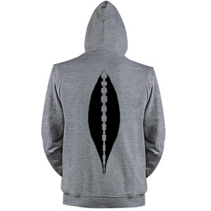 Jaket Hoodie Tulang belakang