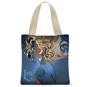 Tas Tote Fullprint Zodiak-Leo