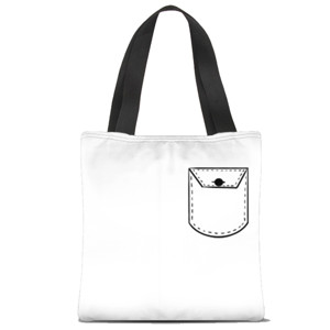 Tas Tote Fullprint Pocket