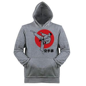 Jaket Hoodie Kaos Karateka (SB9GH)