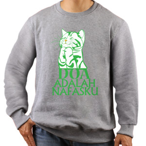 Jaket Sweater doa adalah nafasku