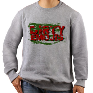 Jaket Sweater Dirty Emojis