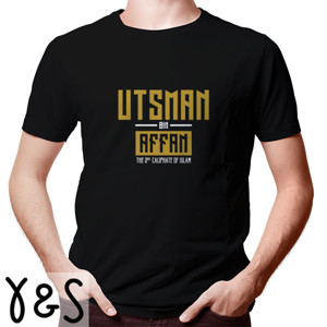 Kaos Islami Murah - Utsman bin Affan