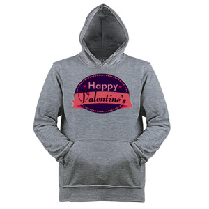 Jaket Hoodie Happy Valentine's