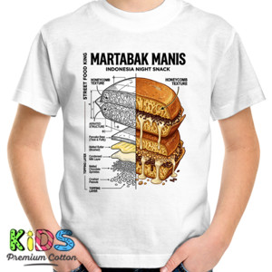 Kaos Kaos Martabak Manis Kuliner Nusantara