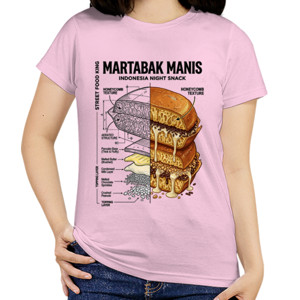 Kaos Kaos Martabak Manis Kuliner Nusantara