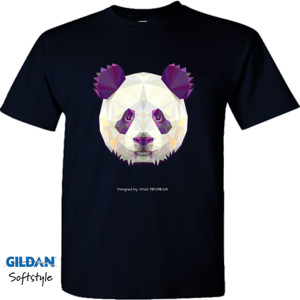 Kaos Triangle Panda 01