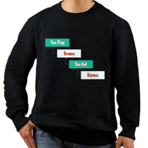 Jaket Sweater You Play Drama