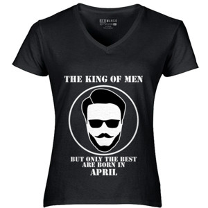 Kaos King Of Men Born In April