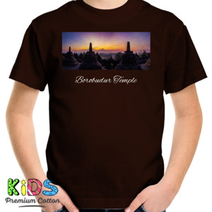 Kaos Borobudur Temple (Indonesian Heritage Series
