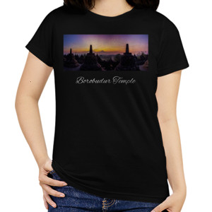 Kaos Borobudur Temple (Indonesian Heritage Series
