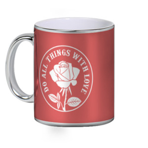 Mug Silver DO ALL THINGS WITH LOVE