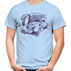 Kaos American Car - Old Mobil