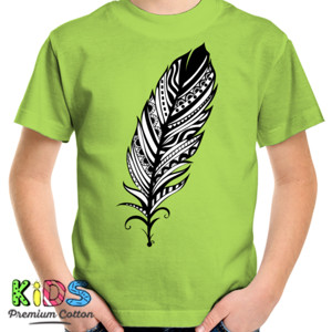 Kaos Native American - Indian Feathers