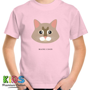 Kaos Kucing Coklat 