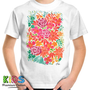 Kaos Wanita Lengan Panjang Wildflower