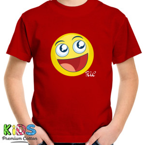 Kaos Emoticon Happy