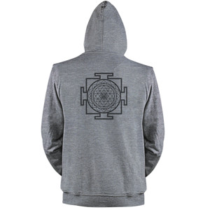 Jaket Hoodie Sri Yantra Shiva Mandala