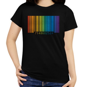 Kaos Kaos Rainbow Barcode (SB5PY)