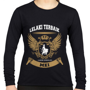 Kaos T-SHIRT LELAKI TERBAIK MEI - D1