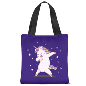 Tas Tote Fullprint Unicorn kawaii