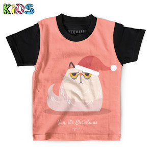 Kaos Anak Full-Print Natal (Grumpy xmas)