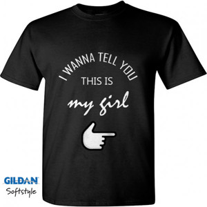 Kaos Couple My Girl Hitam