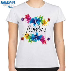 Kaos flower simple