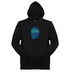 Jaket Hoodie Finger print