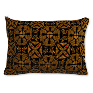 Bantal BatiKupu Modern Permata Delima