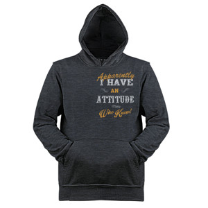 Jaket Hoodie I have an Attitude