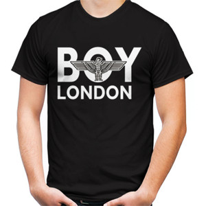 Kaos Kaos Boy London Eagle Hitam