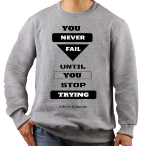Jaket Sweater Albert Einstein Quote