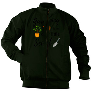 Jaket Bomber Quote Gardening