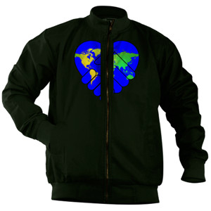 Jaket Bomber World Peace - Perdamaian Dunia