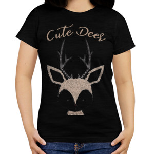 Kaos Cute Deer