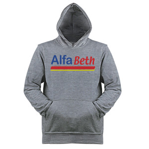 Jaket Hoodie KAOS ALFABETH