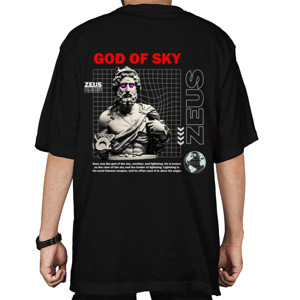 Kaos Oversize ZEUS GOD OF SKY