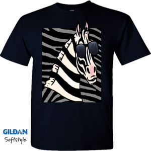 Kaos Zebra T-Shirt Design