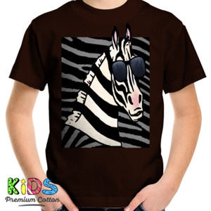 Kaos Zebra T-Shirt Design