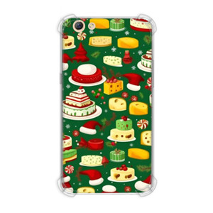 Casing HP Kue natal pattern
