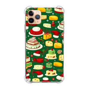 Casing HP Kue natal pattern