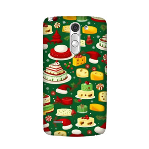 Kue natal pattern Casing HP