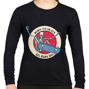 Kaos Born to Skate - Go Play Do