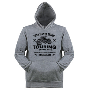 Jaket Hoodie Moto Touring  