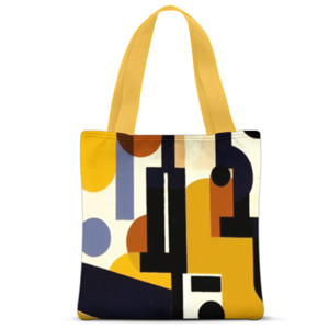 Tas Tote Fullprint Tas Kain Klasik