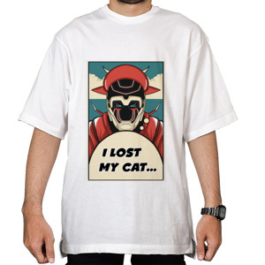 Kaos Oversize I LOST MY CAT ROBOT