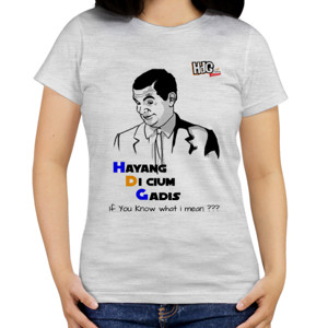 Kaos HdG MEME 004 : Hayang Dicium Gadis