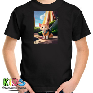 Kaos Kucing berpetualang