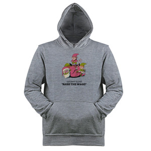 Jaket Hoodie Grumpy elves - Kaos Natal Lucu
